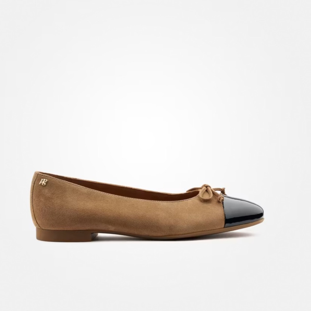 Paul Green ballerinas brown suede/black
patent size UK 6 US 8.5 New - Picture 6 of 16